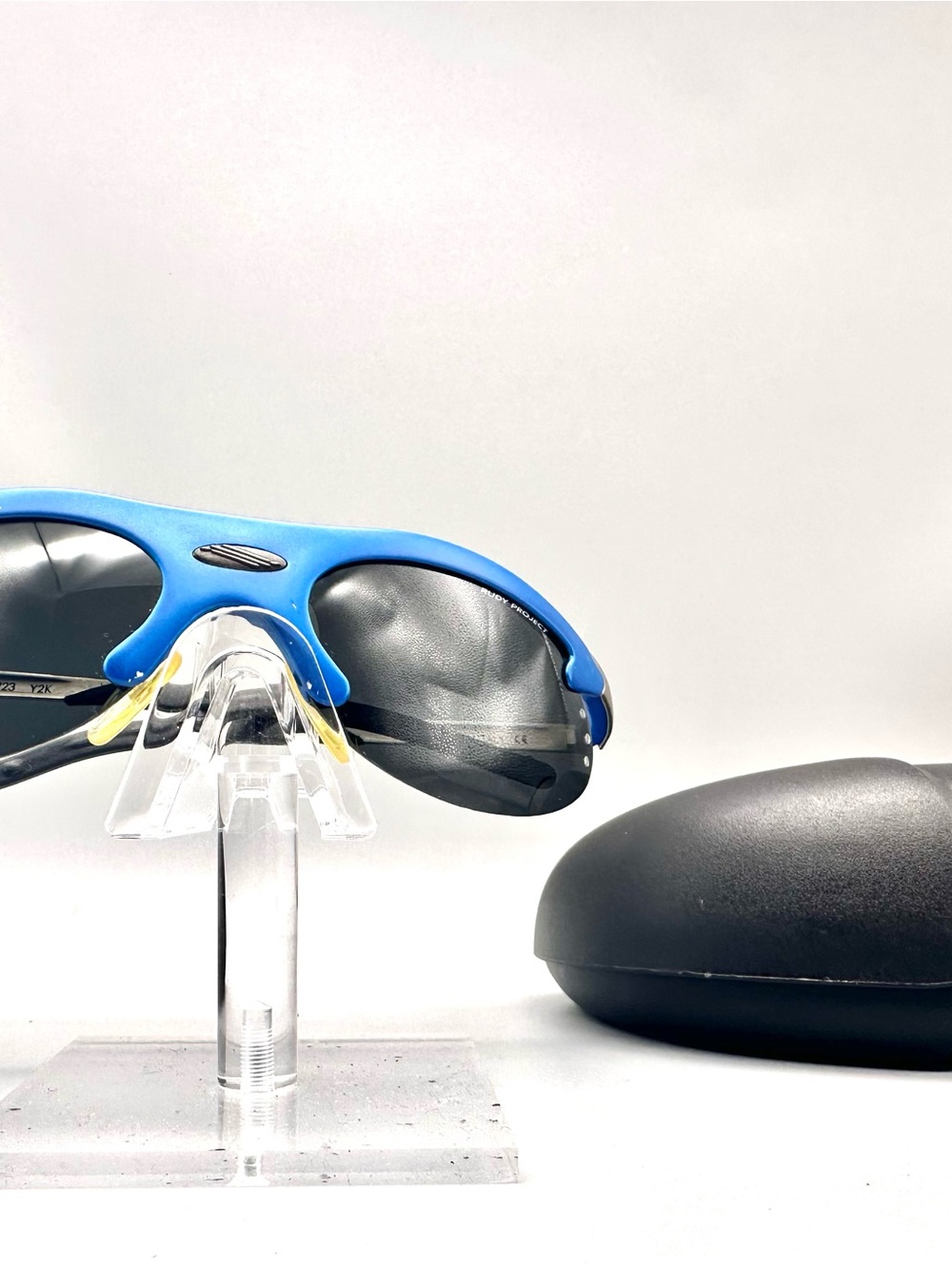 Rudy Project Skeey Uno Sunglasses Blue Silver Polarized Made in Italy SN 440723